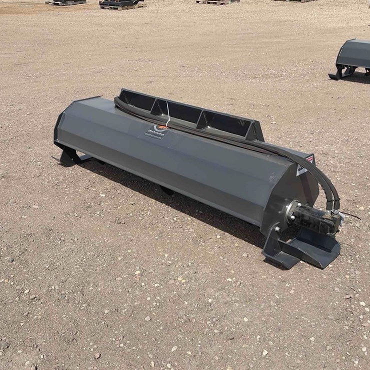 Unused 2026 Wolverine TL-12-72W Skid Steer Hydraulic Rotary Tiller Attachment