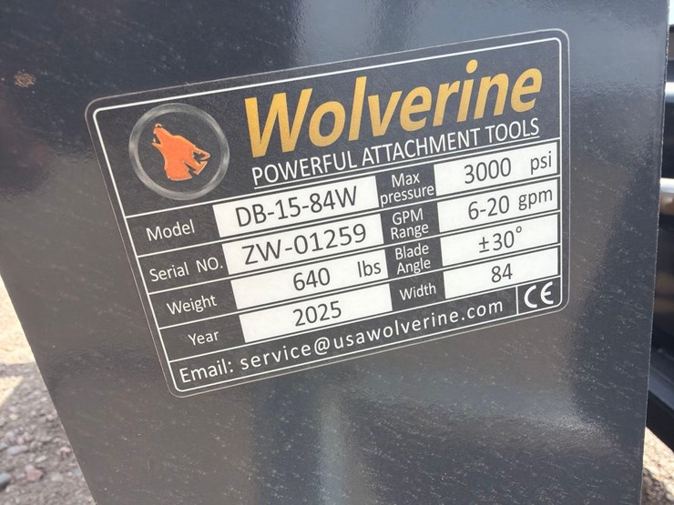 unused-2025-wolverine-db-15-84w-skid-steer-dozer-blade-image-6