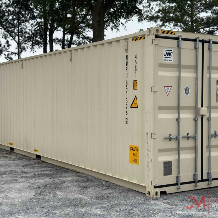 40' ONE TRIP SHIPPING CONTAINER