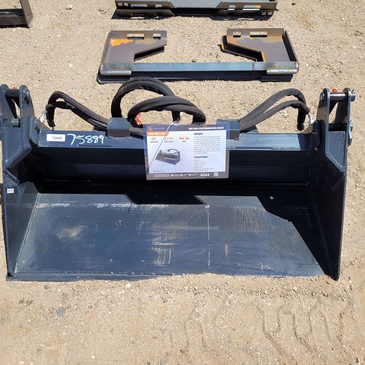Wolverine MCB-11-48W Mini Skid Steer Combination Bucket