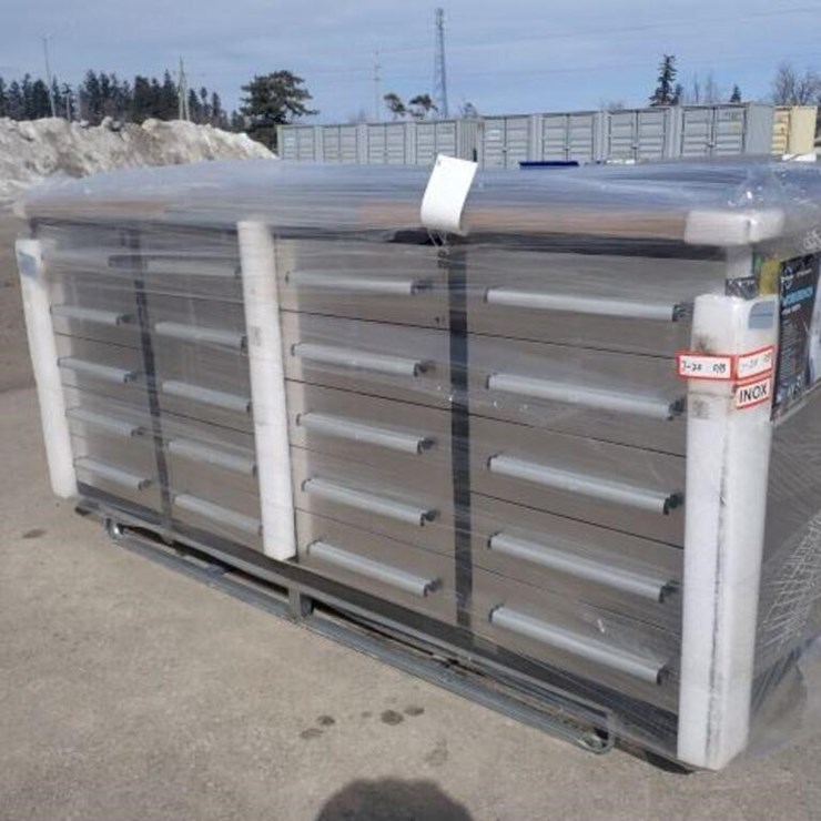 UNUSED Steelman 7 Ft Stainless Steel Garage