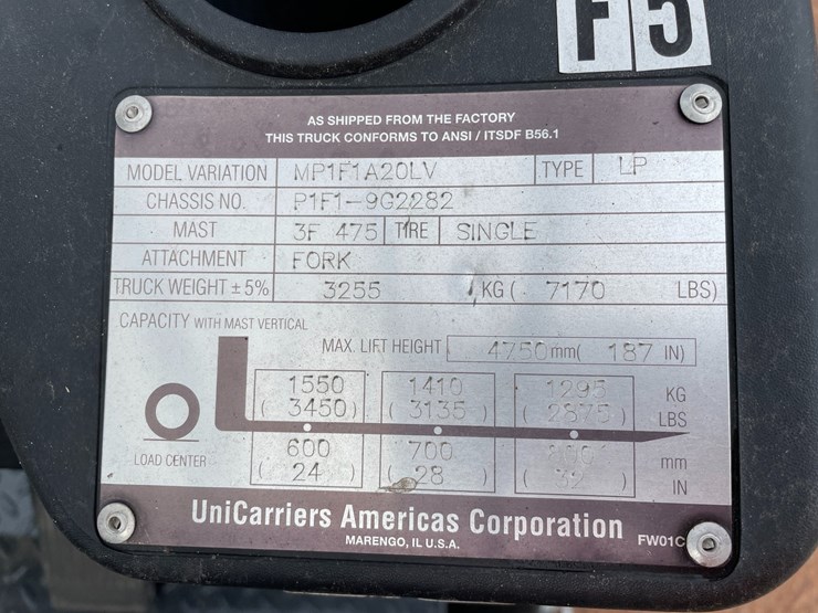 #1165-•-unicarriers-3,450-lbs-lp-forklift-image-25