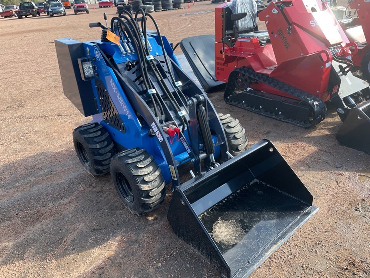 #1159-•-agt-mx-mrw14-wheeled-stand-on-mini-skid-steer-image-2