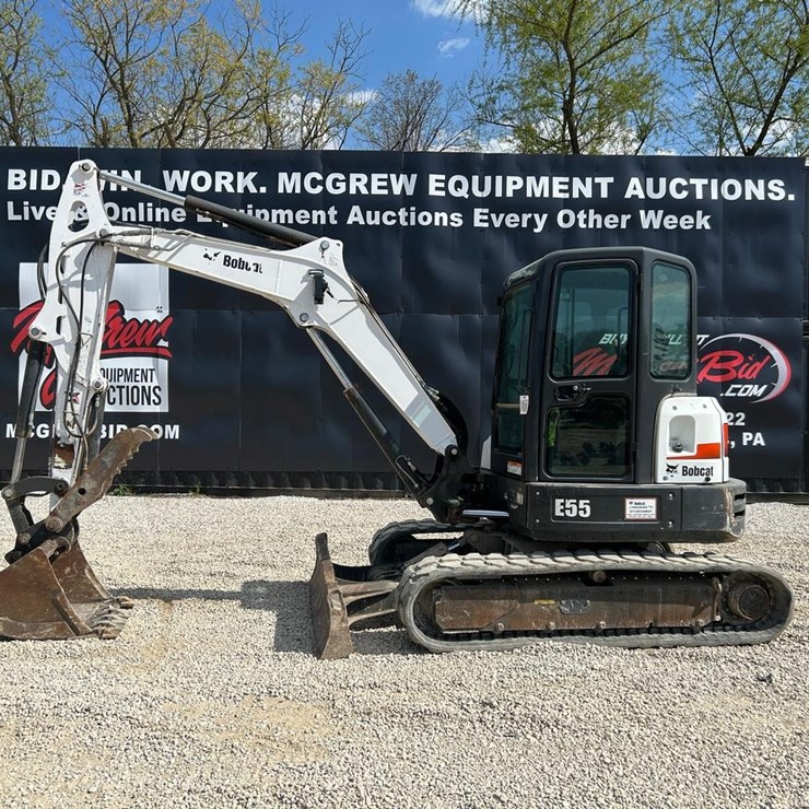 2019 BOBCAT E55