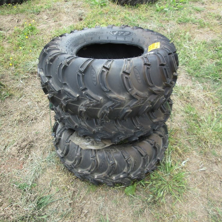 #36779 • Lot of (3) Mud Lite ITP 25X10-12 Tires
