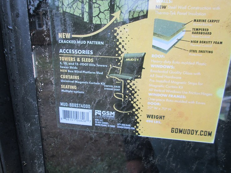 #5255-•-unused-muddy-bull-hunting-blind-w/10'-tower-image-8