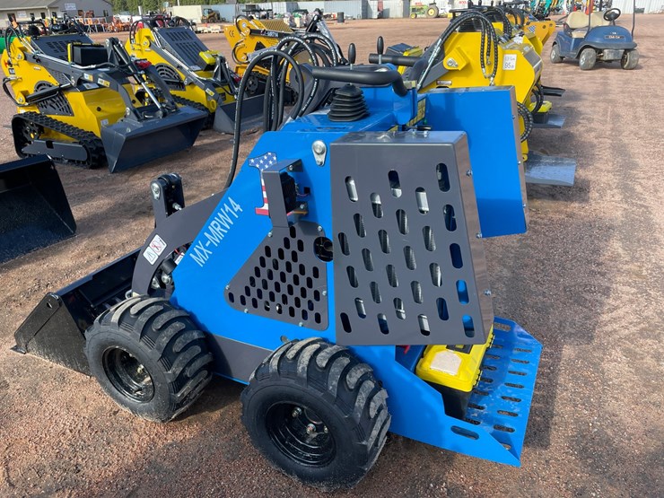 #1159-•-agt-mx-mrw14-wheeled-stand-on-mini-skid-steer-image-5