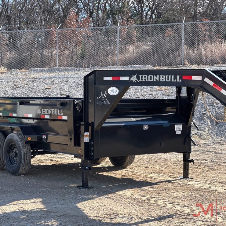 UNUSED 2023 IRONBULL GOOSENECK DUMP TRAILER