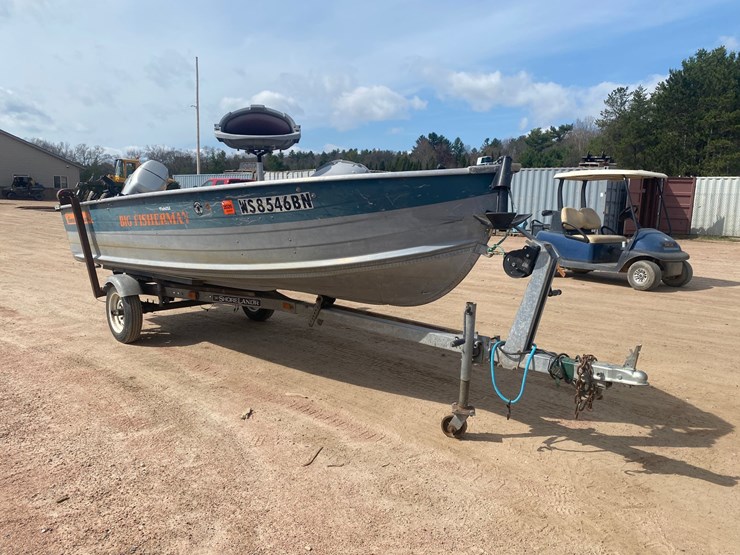 #1300-•-1987-smoker-craft-14'-aluminum-boat-(has-reg.-card)-image-2