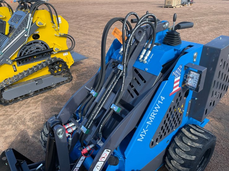 #1159-•-agt-mx-mrw14-wheeled-stand-on-mini-skid-steer-image-9