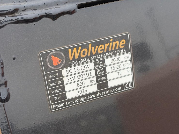 unused-2026-wolverine-bc-13-72w-skid-steer-brush-cutter-attachment-image-6