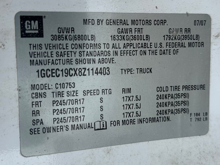 #22574-•-2008-chevrolet-silverado-pickup-truck-image-72