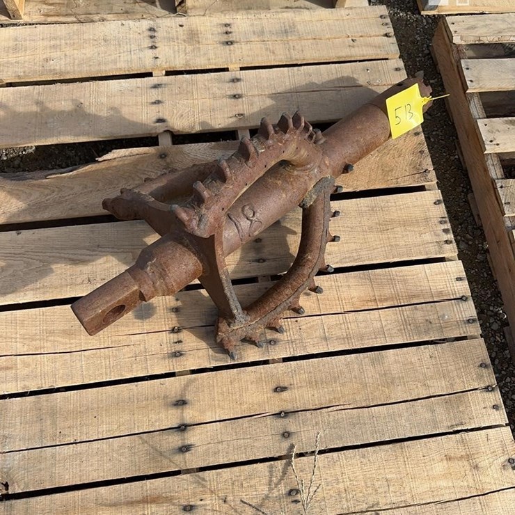 18” OPEN THROAT REAMER, THREAD IN SPLINE LOCK ADAP