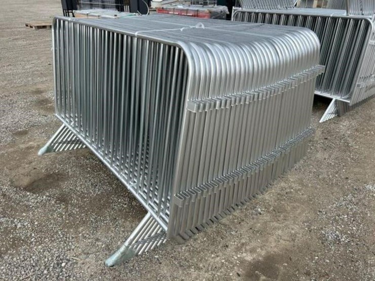 unused-qty-of-(80)-galvanized-site-fence-image-7