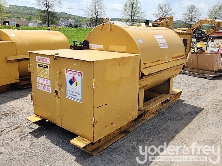 500-gallon-diesel-fuel-tank-w/-pump-image-1