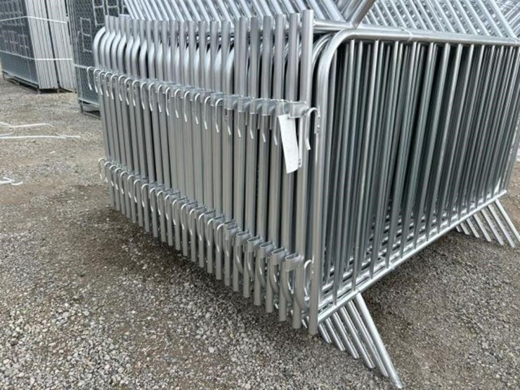 unused-qty-of-(80)-galvanized-site-fence-image-10
