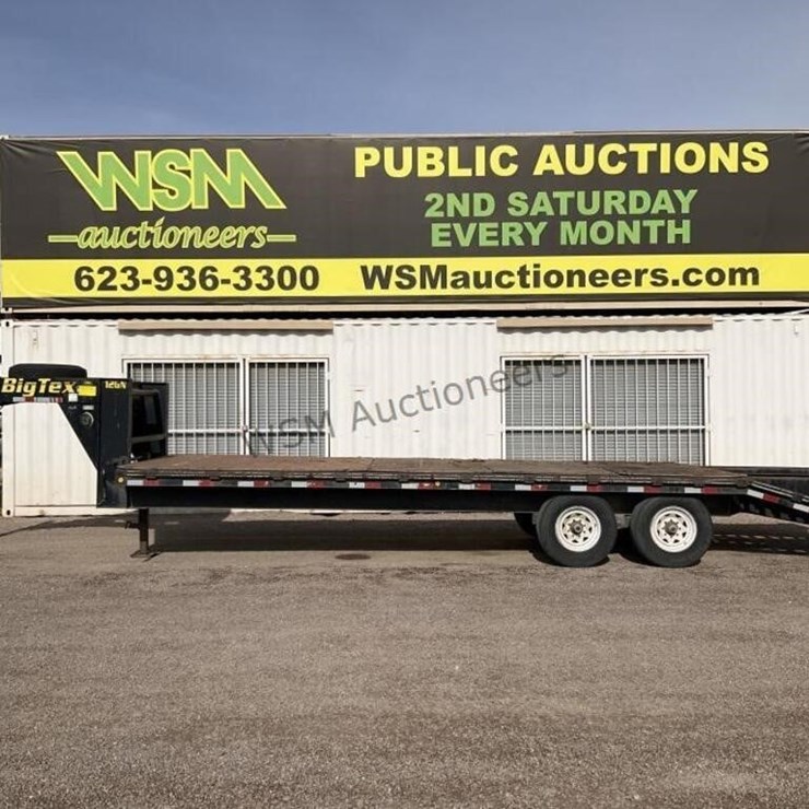 2007 Big Tex 12GN-20+5 Gooseneck Trailer