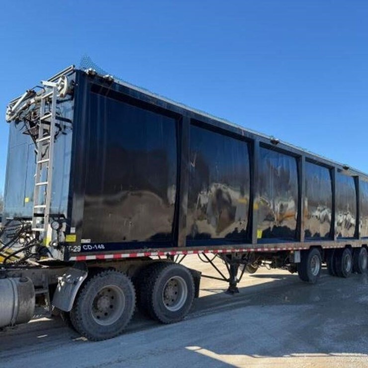 2021 Deloupe 53 Ft Quad/A Walking Floor Trailer 2D