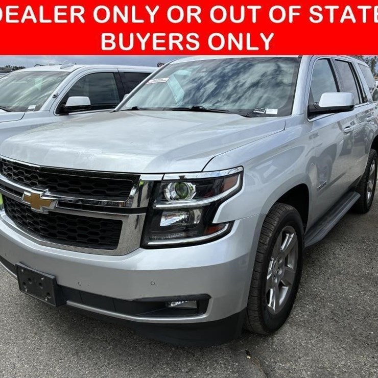 2017 CHEVROLET TAHOE LT