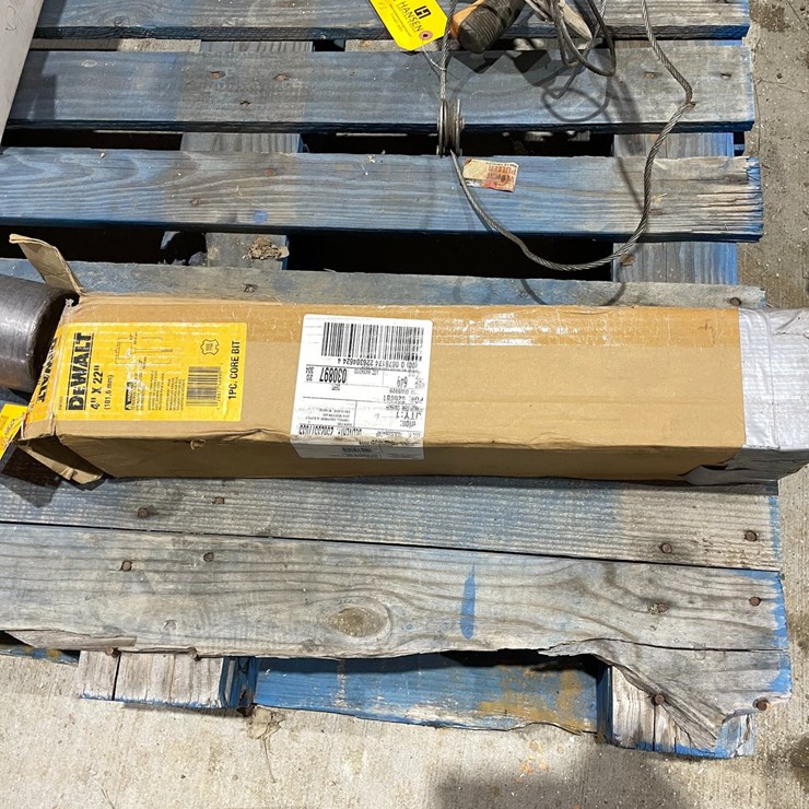#5038 • DeWalt 4" x 22" Core Bit