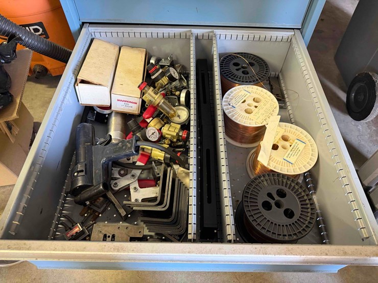 metal-drawer-cabinet-w/-misc.-hardware-image-12