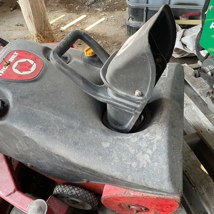 #7406 • Troy Built Snow Blower