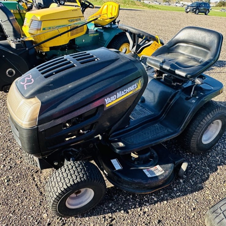 Yard Machines Riding Lawn Mower