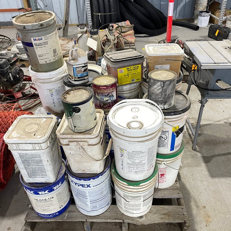#5041 • Pallet of Various Concrete Sealers and Stains