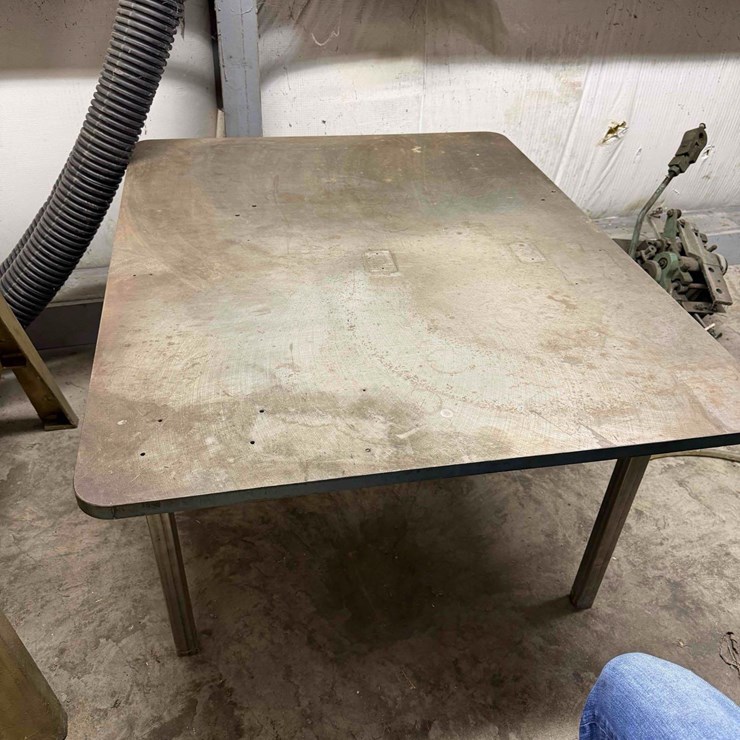 Steel Table 38"x 48" 1" Thick