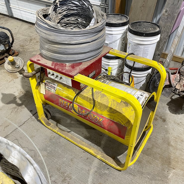 #5012 • Red Maxx RM400DFG Propane Jobsite Heater