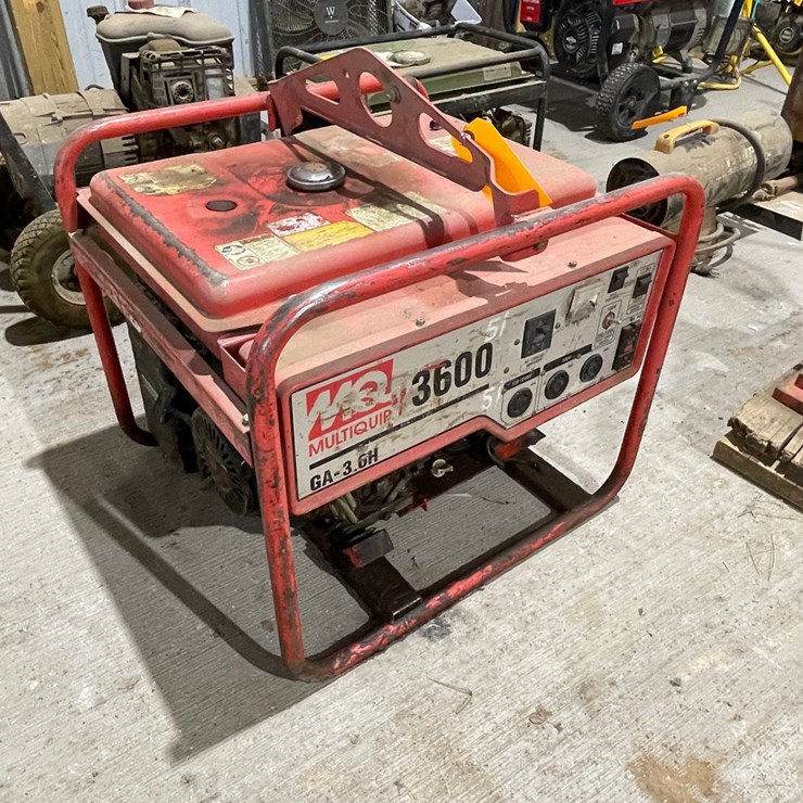 #5019 • Multiquip 3600 GA-3.6H Generator
