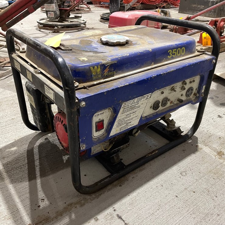 #5009 • Wen 3500 Watt Gas Powered Generator