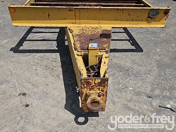 tag-equipment-trailer,-tandem-axle,-pintail-hitch-,-yellow-image-9