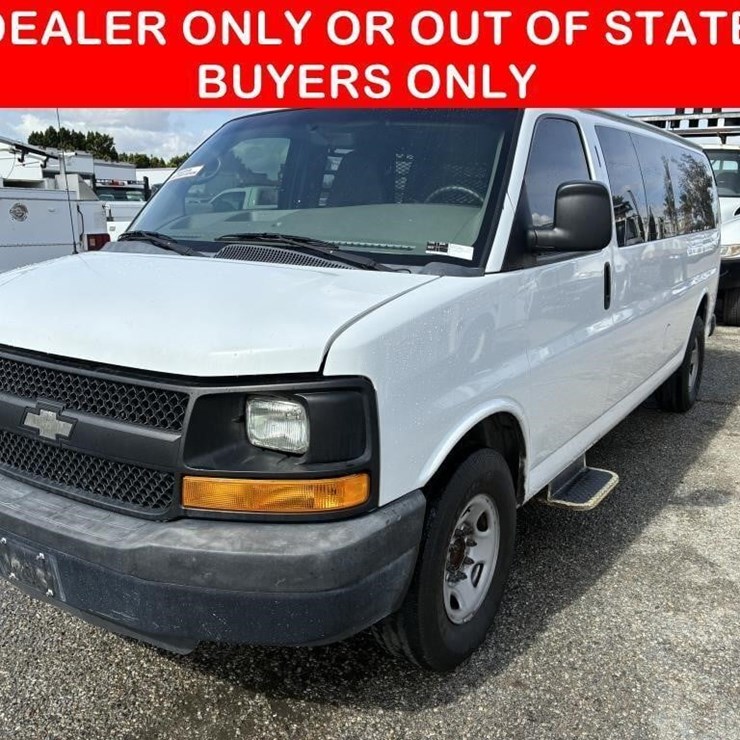 2013 CHEVROLET EXPRESS 3500