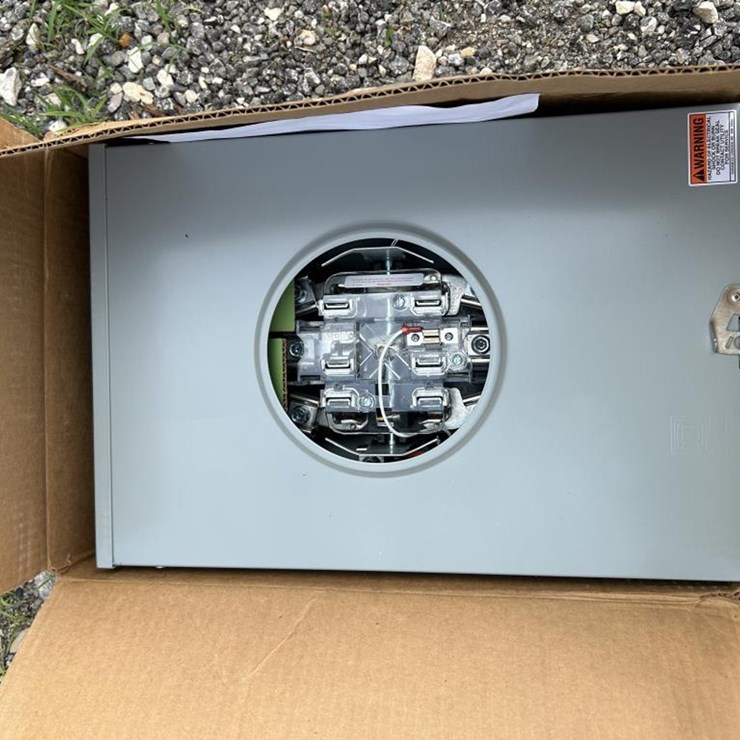 #90 • 200 amp Square D Meter Panel