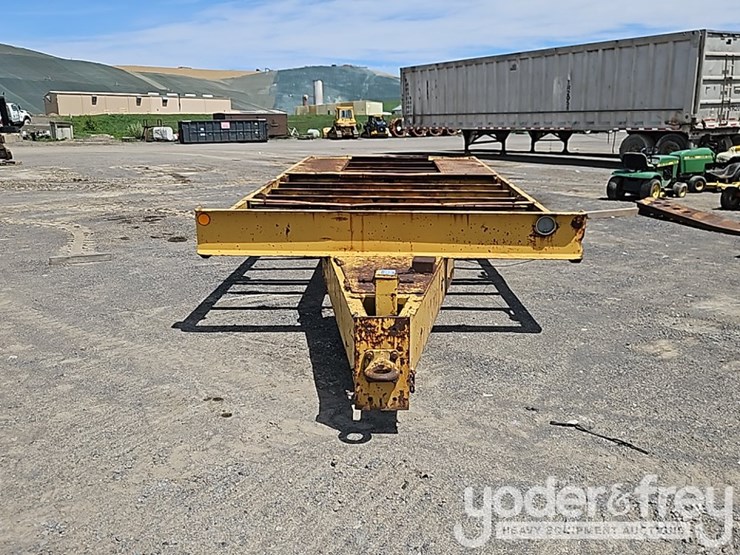tag-equipment-trailer,-tandem-axle,-pintail-hitch-,-yellow-image-8