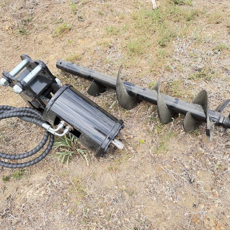 #615 • #614 • 8" Hydraulic Drill Auger