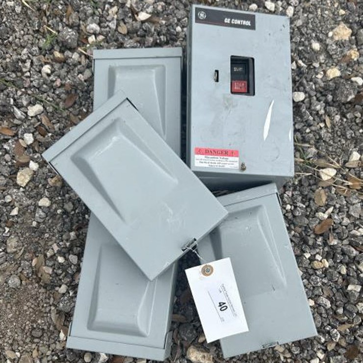 #40 • (5) Electrical Breaker Boxes