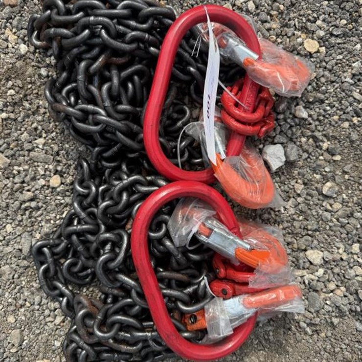 #100 • (2) 5/16" 7' Double Chain Sling