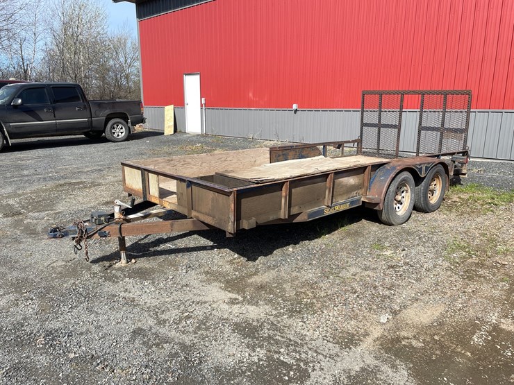 #107-•-2014-sport-warrior-16'-tandem-axle-utility-trailer-(has-wi-title)-image-1