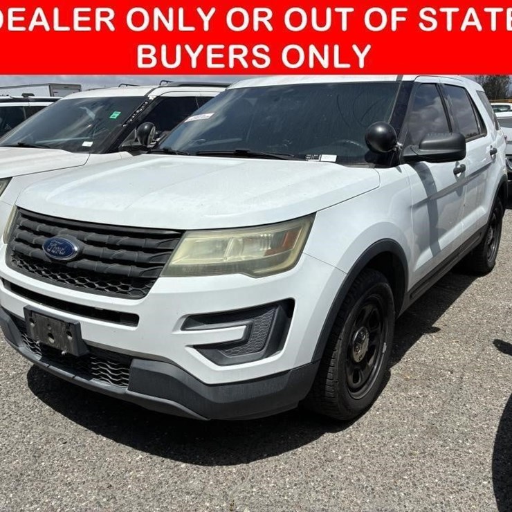 2016 FORD EXPLORER POLICE INTERCEPTOR