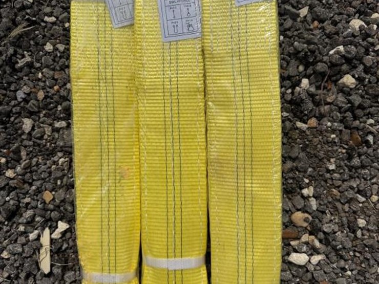 #155-•-(3)-webbing-slings-3-ton-x-2m,-4m-&-6m---yellow-image-1