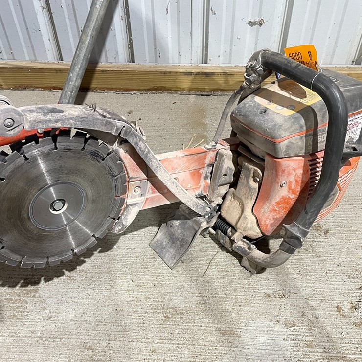 #5000 • Husqvarna X-Torq K760 Gas Powered Concrete Saw