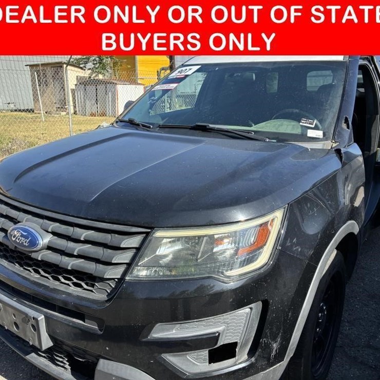 2017 FORD EXPLORER POLICE INTERCEPTOR