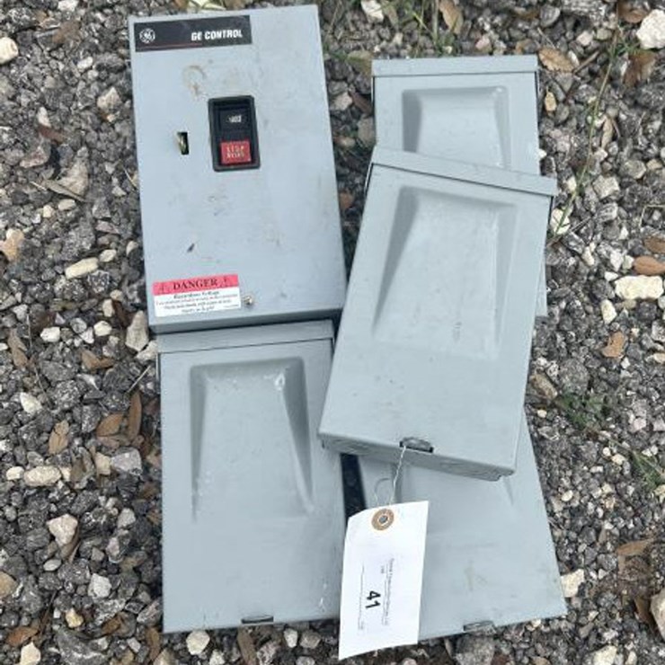 #41 • (5) Electrical Breaker Boxes