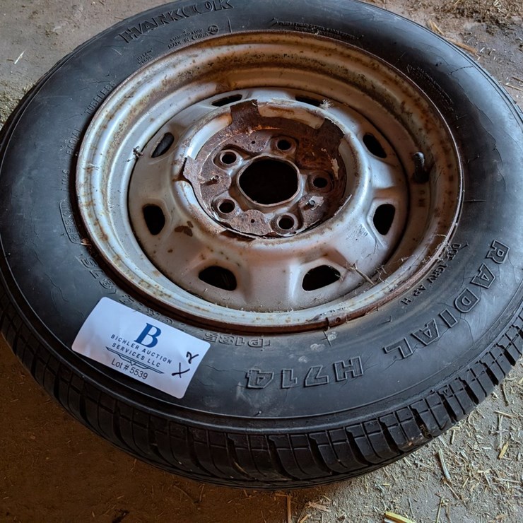 #5539 • Tire on Rim
