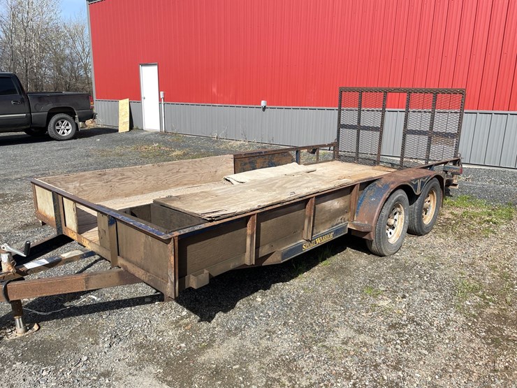 #107-•-2014-sport-warrior-16'-tandem-axle-utility-trailer-(has-wi-title)-image-4