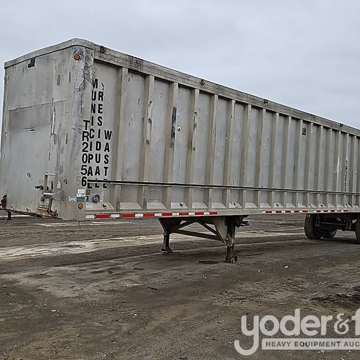 2007 J&J Transfer Trailer ATTR-04, Tandem Axle