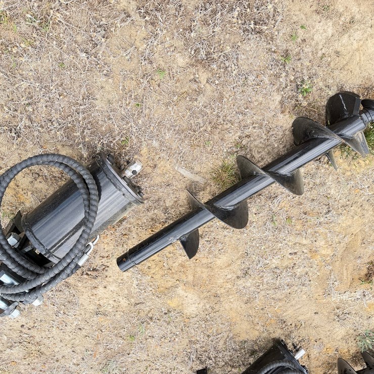 #614 • #613 • 8" Hydraulic Drill Auger