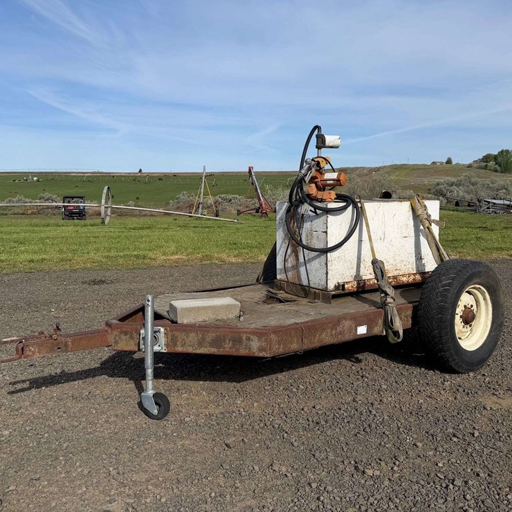HOMEMADE FUEL TRAILER